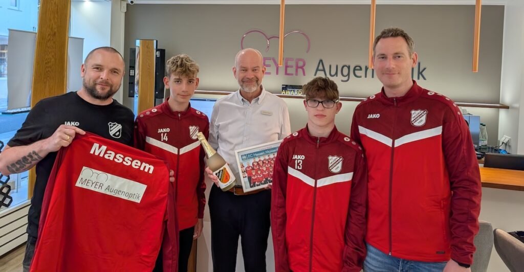 Augenoptik Meyer unterstützt die C-Junioren des FCH Massenheim 2026