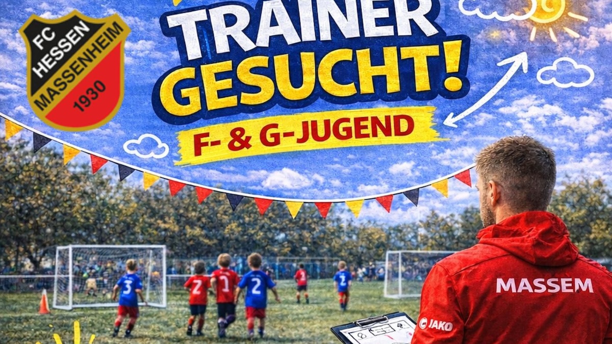 Trainer für F- und G-Jugend gesucht!